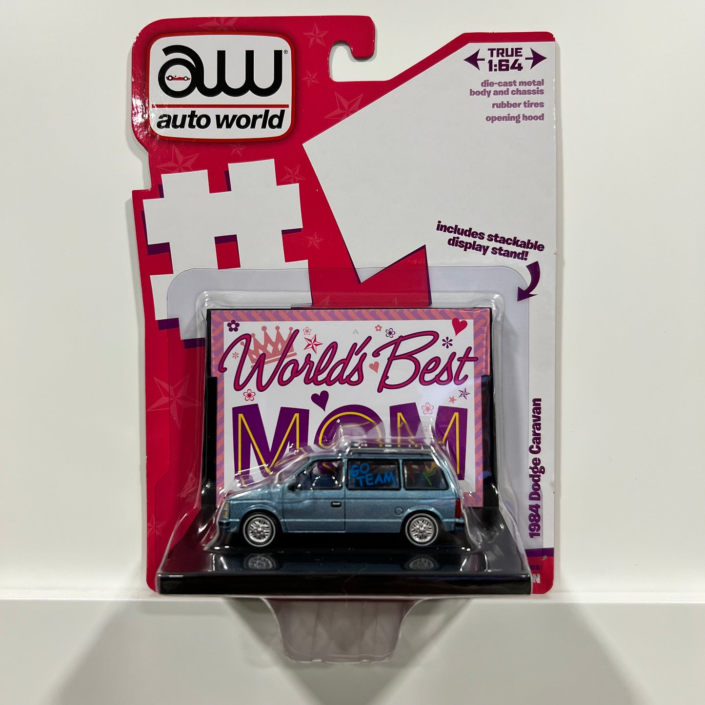 AUTO WORLD | Dodge Caravan (Blue)
