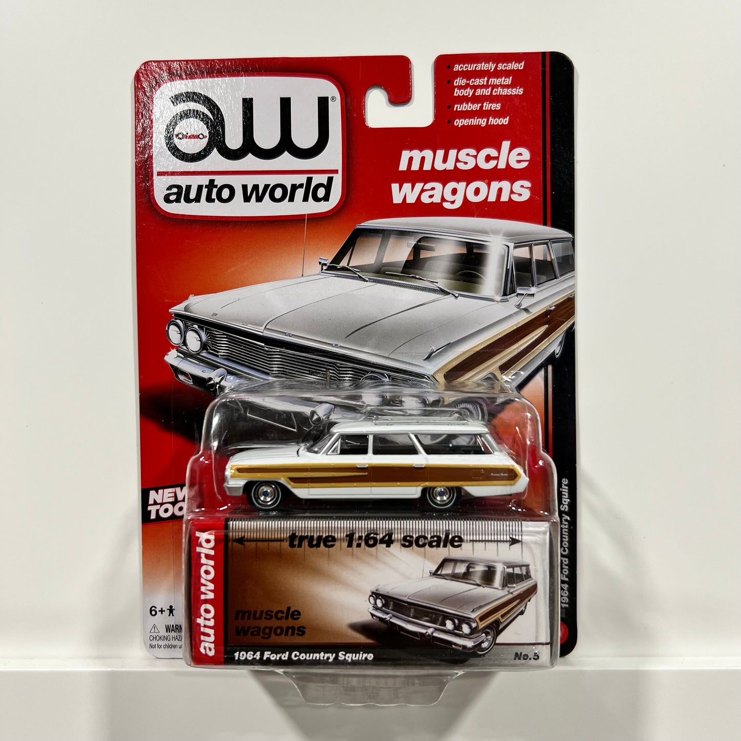AUTOWORLD | Ford Country Squire (White)
