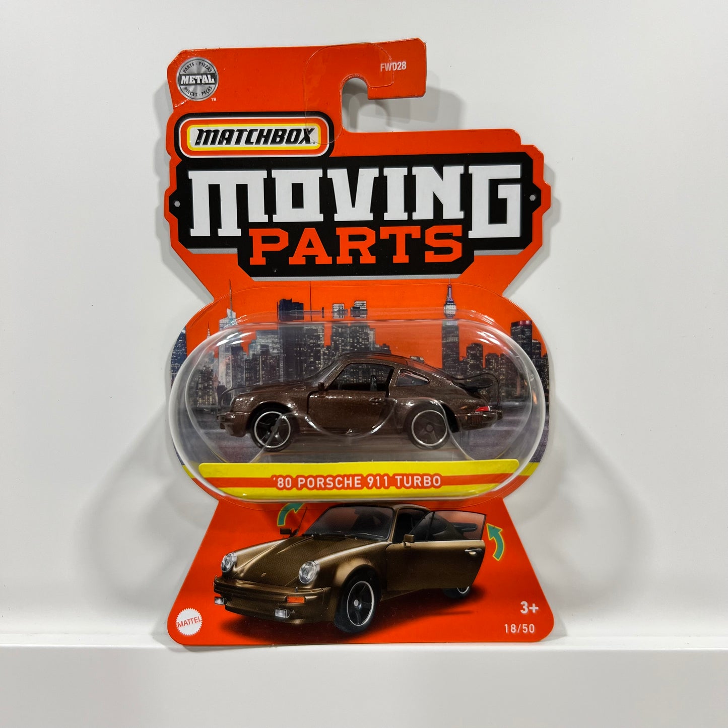 MB Moving Parts | Porsche 911 (Brown)