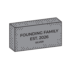 FOUNDER BRICK | Silver
