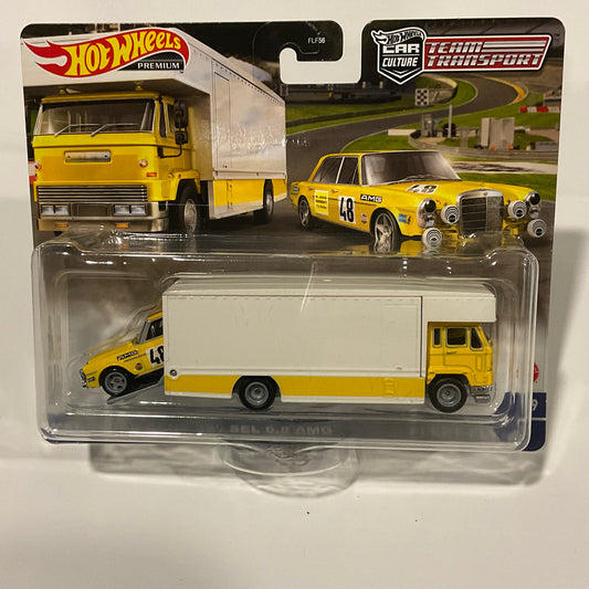 Hot Wheels Premium | Mercedes Transport