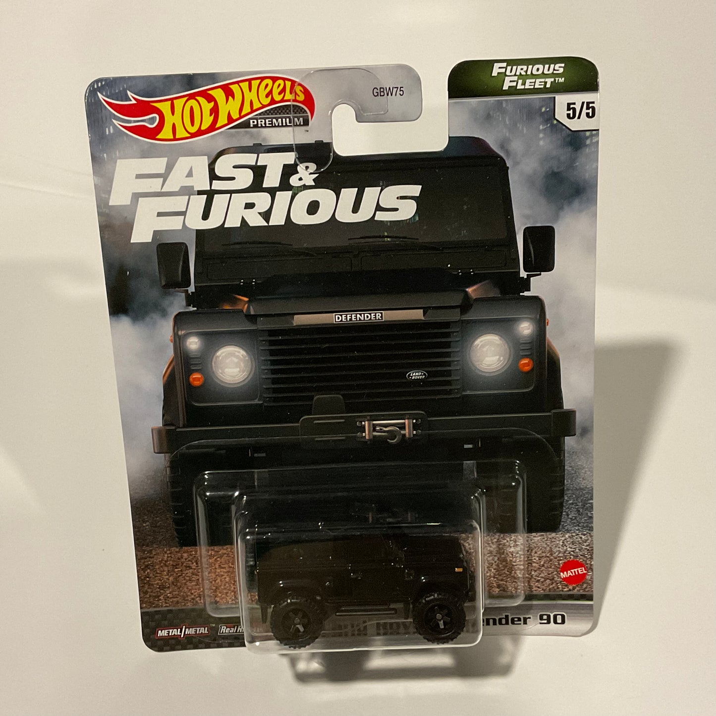 Hot Wheels Premium | Land Rover Defender (Black)