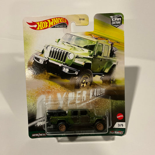 Hot Wheels Premium | Jeep Gladiator (Green)