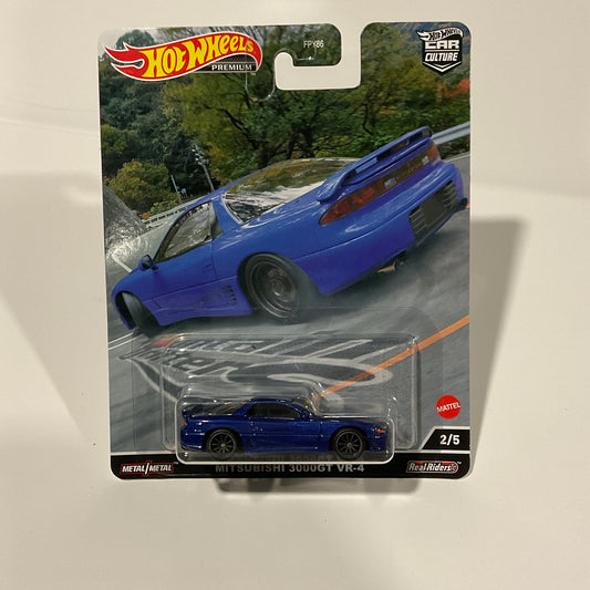 Hot Wheels Premium | Mitsubishi 3000GT (Blue)