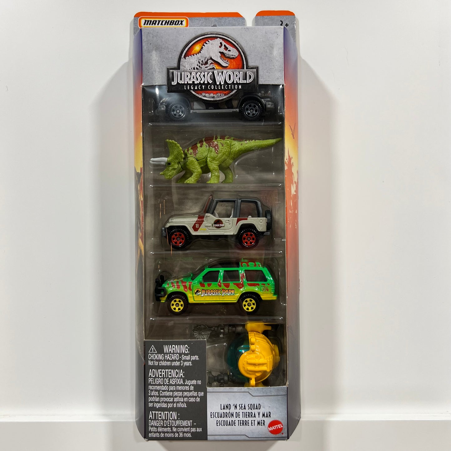 Matchbox | Jurassic Park (5-Pack)