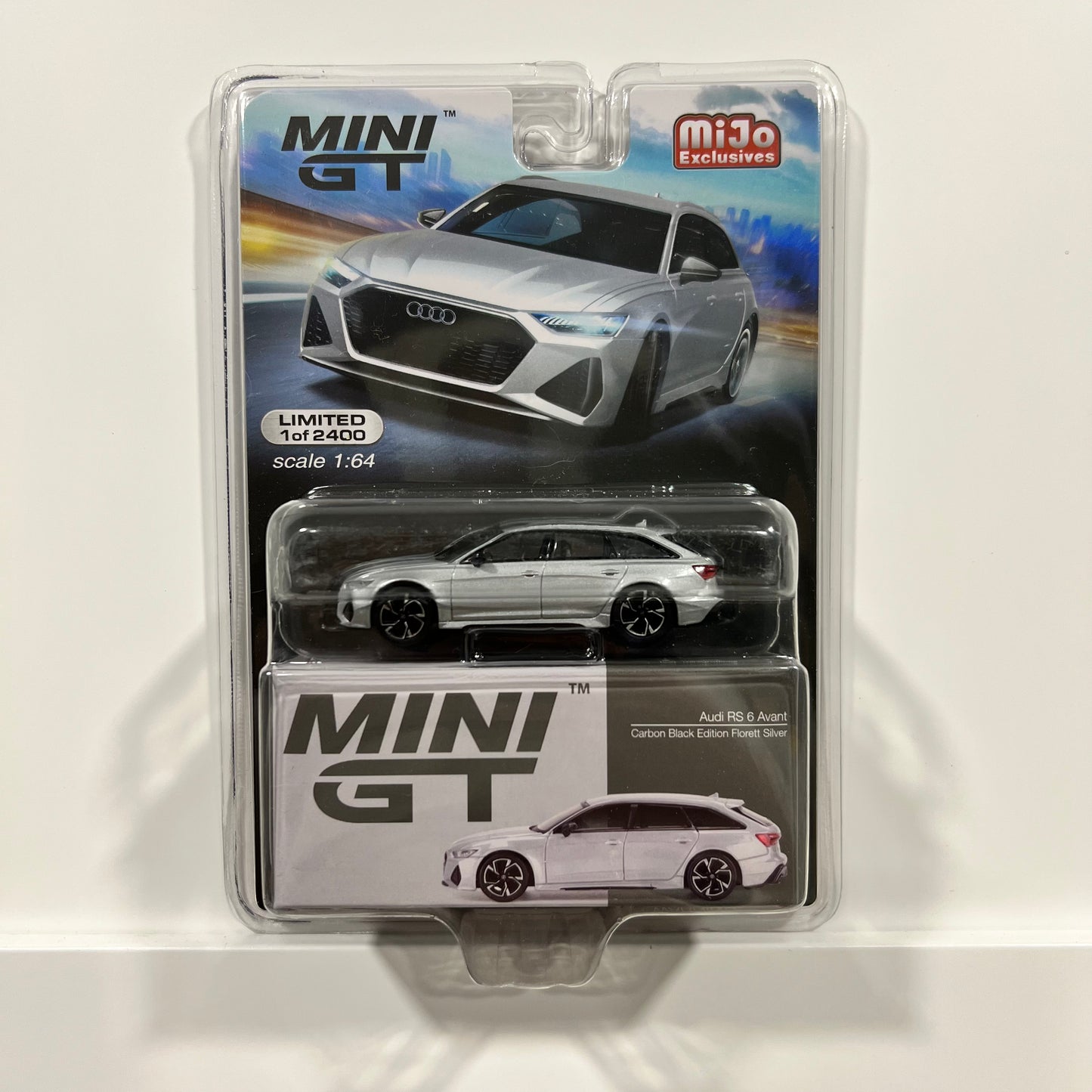 MINI GT | Audi RS6 Avant (Silver)