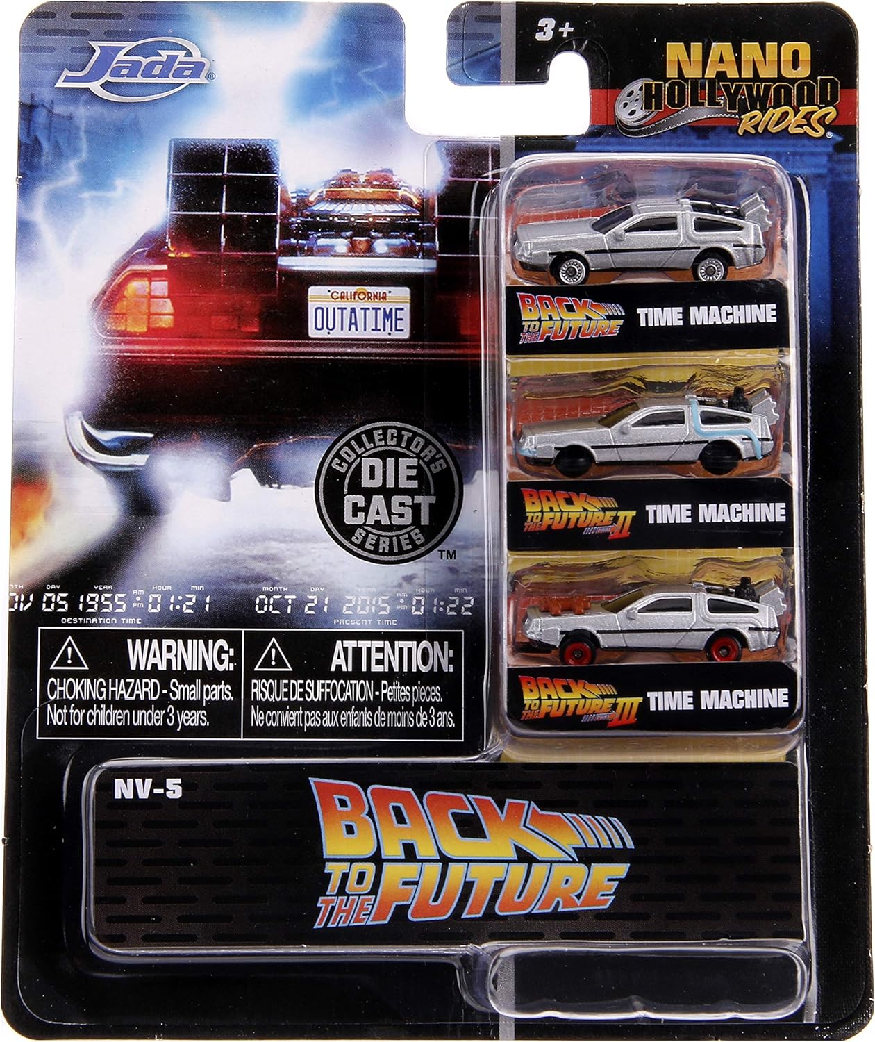 JADA | Back to the Future Time Machine Nano Hollywood Rides